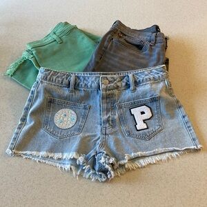 Shorts and Jeans - Bundle of 3 - Women Sizes 27/28 Hudson Pistola Forever 21